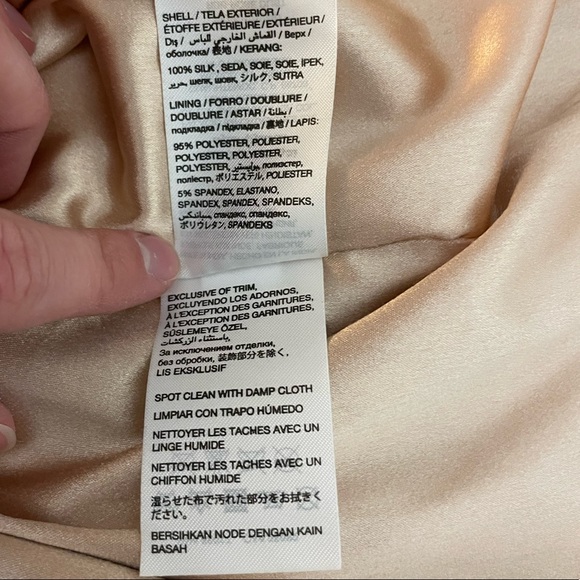 Bebe rose dust beaded dress - Picture 8 of 8